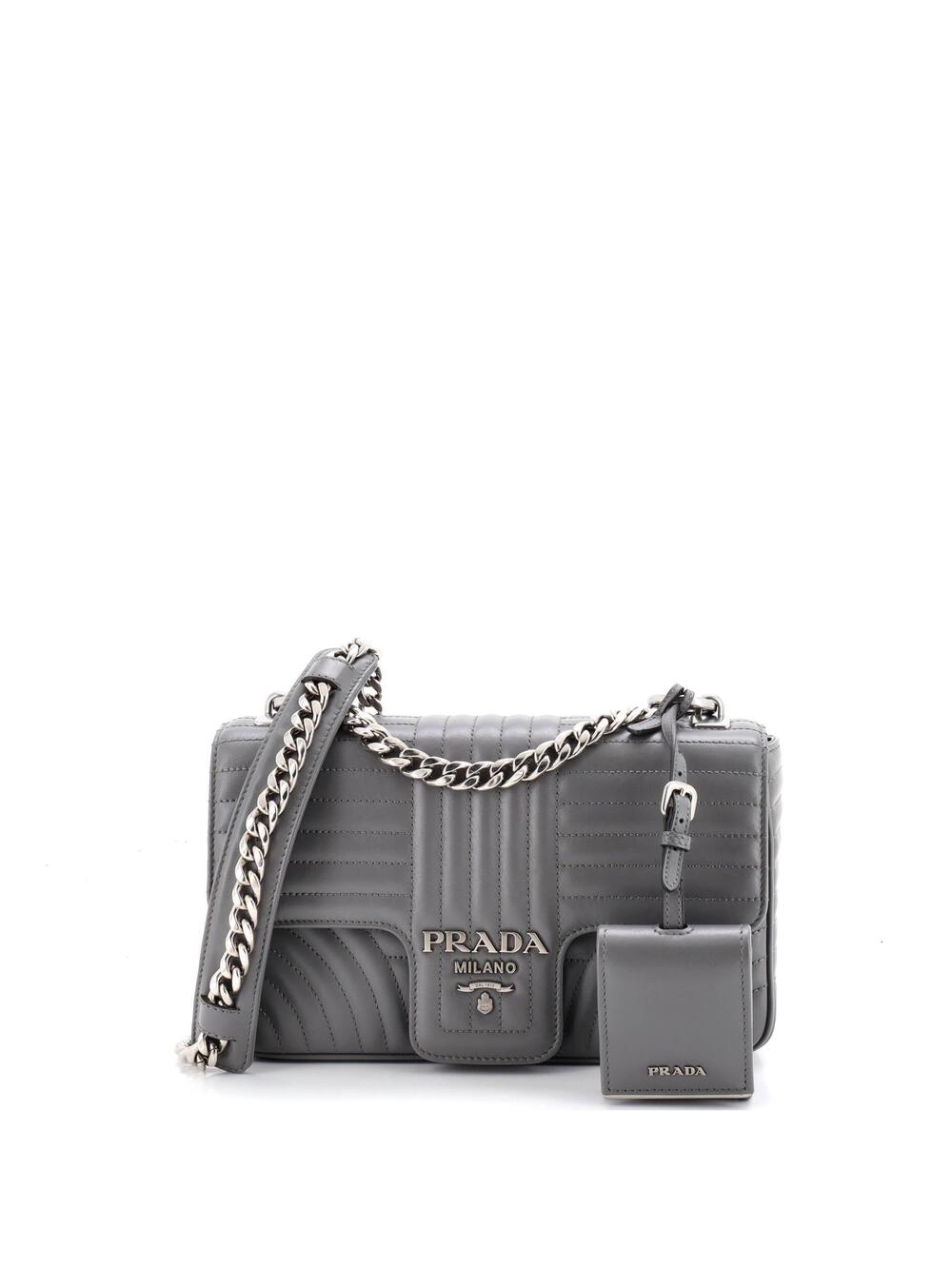 Prada Chain Flap Shoulder Bag Diagramme #331077P16B